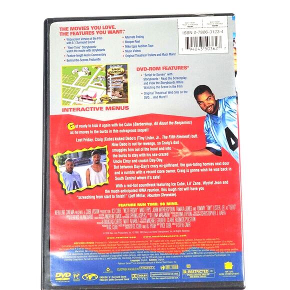 Next Friday DVD, Jacob Vargas, Kirk Jones (IV), Kym Whitley, Tommy 'Tiny' Lister - Picture 2 of 8